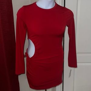 Speechless Mini Dress with Cutout